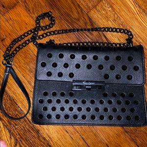 Brand new black studded crossbody